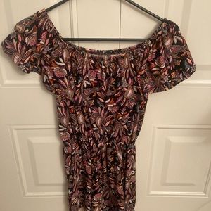 Multi colored romper